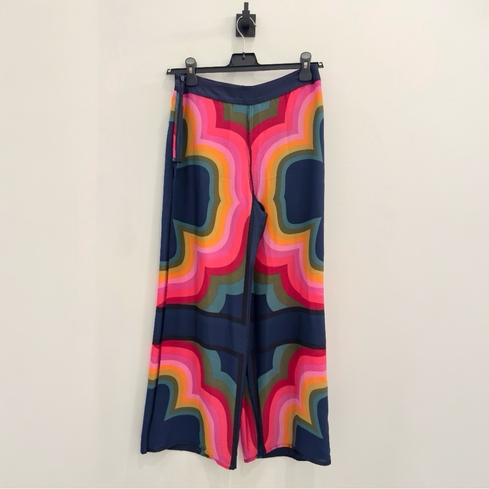 TRINA TURK Hansa Abstract Printed Wide Leg Women’s Dressy Pants Size 2 NEW - Picture 8 of 10